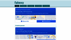 What Fakexy.com website looked like in 2021 (2 years ago)