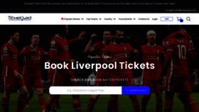 What Footballticketpad.com website looked like in 2021 (2 years ago)