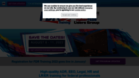 What Fdrtraining.net website looked like in 2021 (2 years ago)