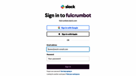 What Fulcrumbot.com website looked like in 2021 (2 years ago)