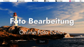What Fotobearbeitung-online.de website looked like in 2021 (2 years ago)