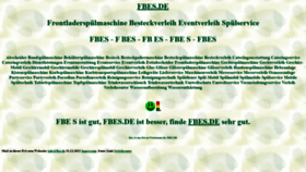 What Fbes.de website looked like in 2021 (2 years ago)