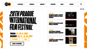 What Febiofest.cz website looked like in 2022 (2 years ago)