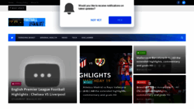 What Footballboast.com website looked like in 2022 (2 years ago)