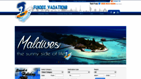 What Fundoovacations.com website looked like in 2022 (2 years ago)