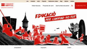 What Fundaciobofill.cat website looked like in 2022 (2 years ago)