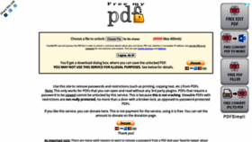 What Freemypdf.com website looked like in 2022 (2 years ago)