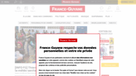 What Franceguyane.fr website looked like in 2022 (2 years ago)