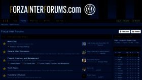 What Forzainterforums.com website looked like in 2022 (2 years ago)
