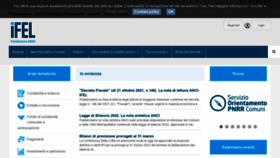 What Fondazioneifel.it website looked like in 2022 (2 years ago)