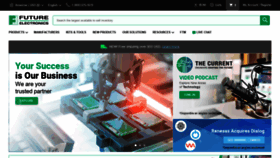 What Futureelectronics.com website looked like in 2022 (2 years ago)