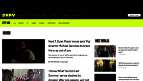What Fearnet.com website looked like in 2022 (2 years ago)