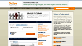 What Findlaw.com.au website looked like in 2022 (2 years ago)