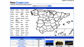 What Foro-ciudad.com website looked like in 2022 (2 years ago)