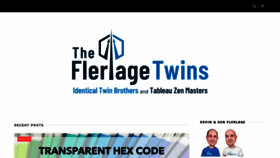 What Flerlagetwins.com website looked like in 2022 (2 years ago)
