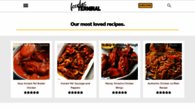 What Foodiesterminal.com website looked like in 2022 (2 years ago)