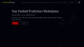 What Footballtipster.net website looked like in 2022 (3 years ago)