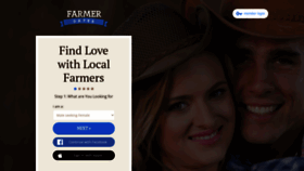 What Farmerdates.com website looked like in 2022 (2 years ago)