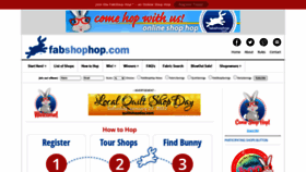 What Fabshophop.com website looked like in 2022 (2 years ago)