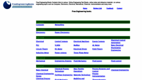 What Freeengineeringbooks.com website looked like in 2022 (2 years ago)
