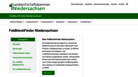 What Feldblockfinder-niedersachsen.de website looked like in 2022 (2 years ago)