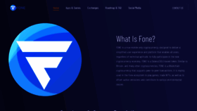 What Fone.dev website looked like in 2022 (2 years ago)