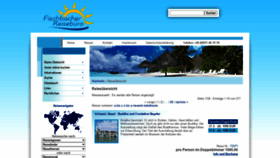 What Fischbacher-reisebuero.de website looked like in 2022 (2 years ago)