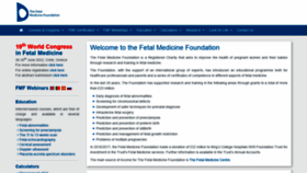 What Fetalmedicine.org website looked like in 2022 (2 years ago)