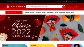 What Fennyonline.id website looked like in 2022 (2 years ago)