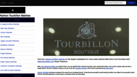 What Fashiontourbillon.com website looked like in 2022 (2 years ago)