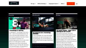 What Fitness-bundesliga.de website looked like in 2022 (2 years ago)