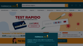 What Farmaciauno.it website looked like in 2022 (4 years ago)