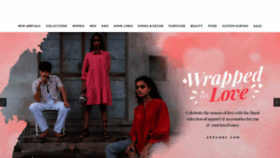 What Fabindia.com website looked like in 2022 (2 years ago)
