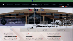 What Fairfaxcounty.gov website looked like in 2022 (2 years ago)