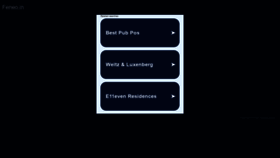 What Feneo.in website looked like in 2022 (4 years ago)