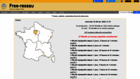 What Free-reseau.fr website looked like in 2022 (2 years ago)