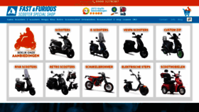 What Fastfuriousscooters.nl website looked like in 2022 (2 years ago)