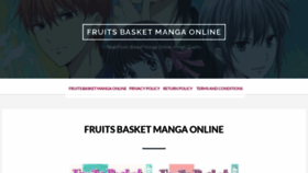 What Fruitsbasketmangaonline.com website looked like in 2022 (2 years ago)
