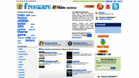 What Freewarepocketpc.net website looked like in 2022 (2 years ago)