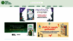 What Feriachilenadellibro.cl website looked like in 2022 (2 years ago)