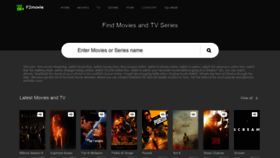 What F2movie.cc website looked like in 2022 (2 years ago)