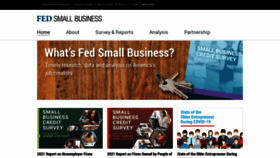 What Fedsmallbusiness.org website looked like in 2022 (2 years ago)