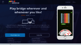 What Funbridge.com website looked like in 2022 (2 years ago)