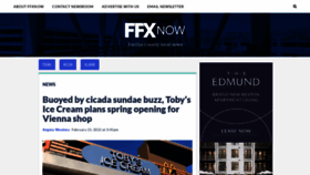 What Ffxnow.com website looked like in 2022 (2 years ago)