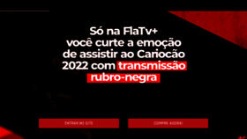 What Flamengo.com.br website looked like in 2022 (2 years ago)