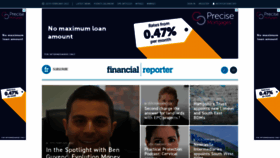 What Financialreporter.co.uk website looked like in 2022 (2 years ago)