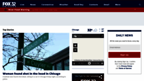 What Fox32chicago.com website looked like in 2022 (2 years ago)