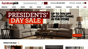 What Furniturepick.com website looked like in 2022 (2 years ago)