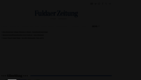 What Fuldaerzeitung.de website looked like in 2022 (2 years ago)