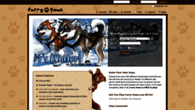 What Furry-paws.com website looked like in 2022 (2 years ago)